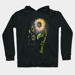 Menieres Disease Awareness Sunflower Hoodie